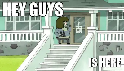 HEY GUYS - IS HERE meme