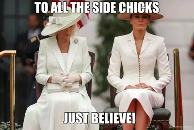 TO ALL THE SIDE CHICKS - JUST BELIEVE! meme