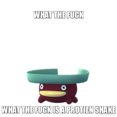 Protien Shake Lotad meme