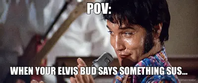 SUS ELVIS meme