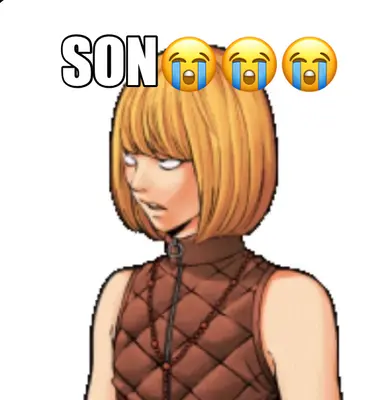 SON😭😭😭 meme