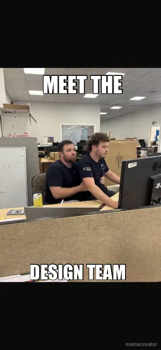MEET THE  - DESIGN TEAM meme