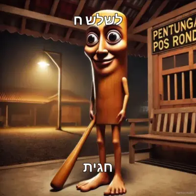לשלש ח - חגית meme