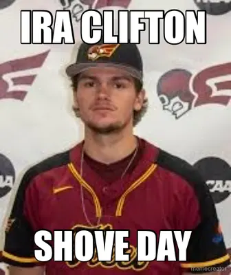 IRA CLIFTON - SHOVE DAY meme