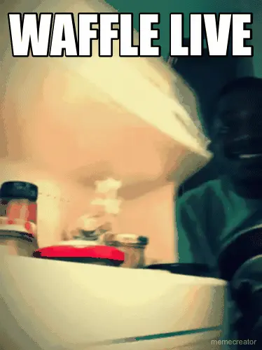 WAFFLE LIVE meme