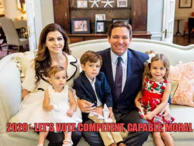 2028 - LET'S VOTE COMPETENT, CAPABLE, MORAL meme
