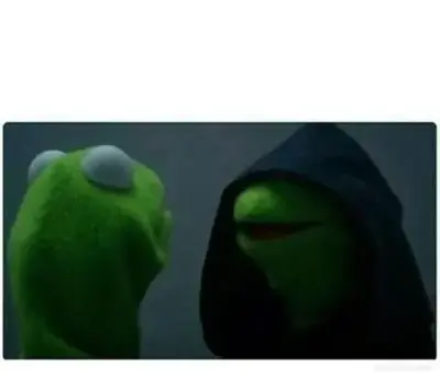 Evil Kermit meme meme