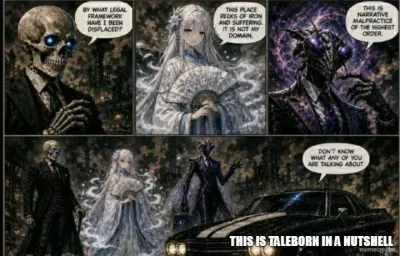 THIS IS TALEBORN IN A NUTSHELL meme