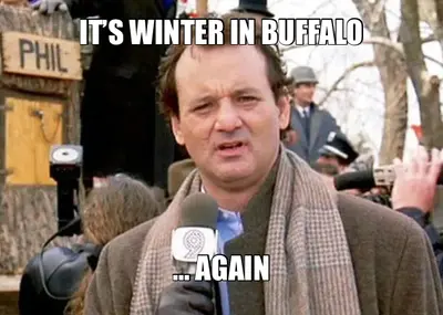 IT’S WINTER IN BUFFALO — … AGAIN meme