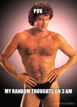 POV  - MY RANDOM THOUGHTS ON 3 AM