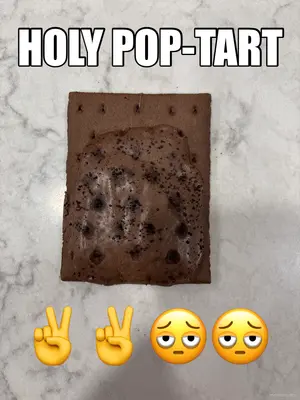HOLY POP-TART - ✌️✌️🫩🫩 meme