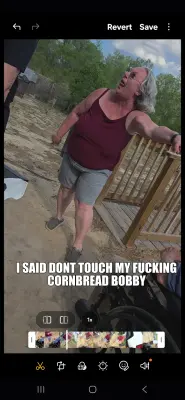 I SAID DONT TOUCH MY FUCKING CORNBREAD BOBBY meme