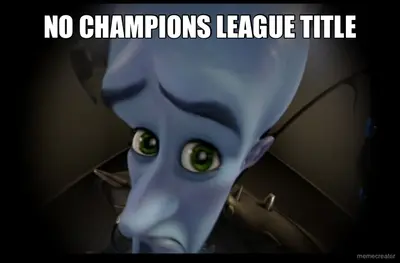 NO CHAMPIONS LEAGUE TITLE