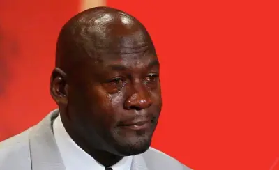 Crying Jordan meme meme