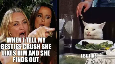 WHEN I TELL MY BESTIES CRUSH SHE LIKES HIM AND SHE FINDS OUT - I BE LIKE