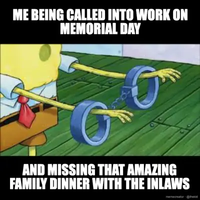 Spongebob handcuffs meme