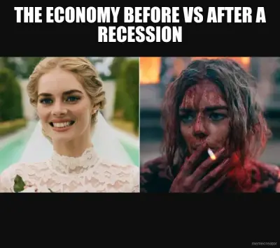 THE ECONOMY BEFORE VS AFTER A RECESSION
