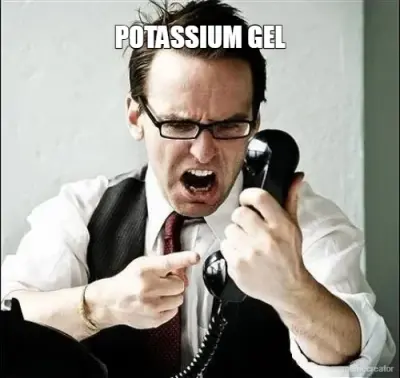 POTASSIUM GEL meme