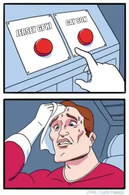 GAY SON - JERSEY GPHI meme