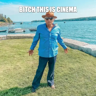 BITCH THIS IS CINEMA meme