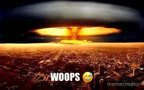 WOOPS 😅 meme