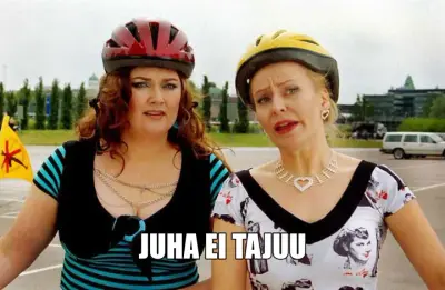 JUHA EI TAJUU meme