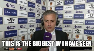 THIS IS THE BIGGEST W I HAVE SEEN meme