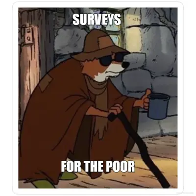 SURVEYS  - FOR THE POOR