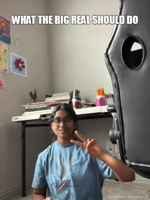 WHAT THE BIG REAL SHOULD DO meme