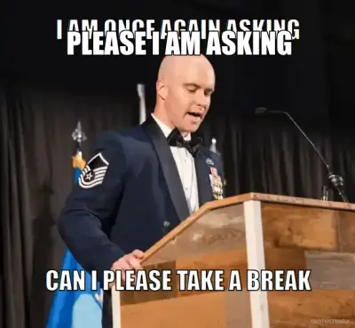 PLEASE I AM ASKING meme