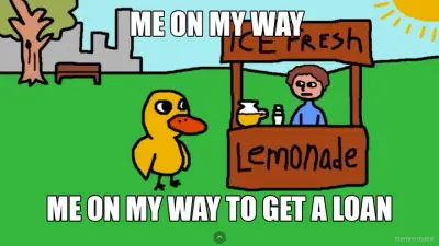 ME ON MY WAY  - ME ON MY WAY TO GET A LOAN