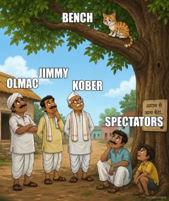 BENCH - OLMAC - JIMMY - KOBER - SPECTATORS
