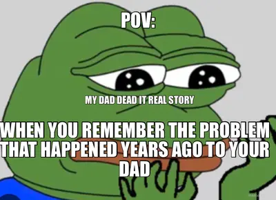 Pov sad story meme