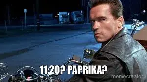 11:20? PAPRIKA? meme