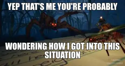 YEP THAT'S ME YOU'RE PROBABLY - WONDERING HOW I GOT INTO THIS SITUATION meme