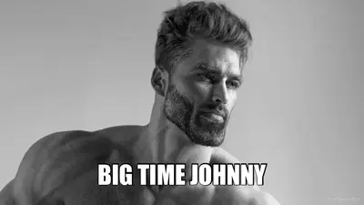BIG TIME JOHNNY meme