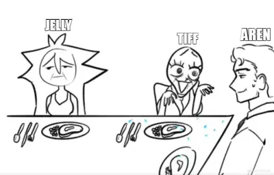 JELLY - AREN - TIFF meme