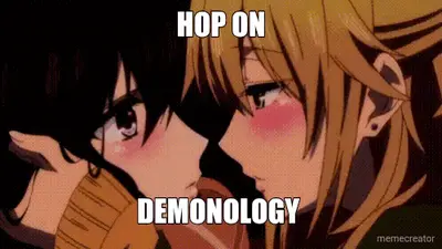 HOP ON - DEMONOLOGY meme