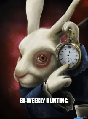 - BI-WEEKLY HUNTING meme