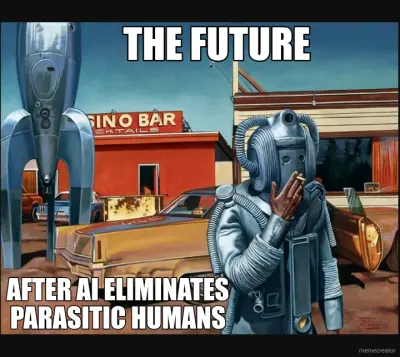 Robot smoking