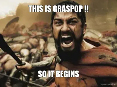 THIS IS GRASPOP !! - SO IT BEGINS meme