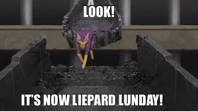 Liepard Lunday meme