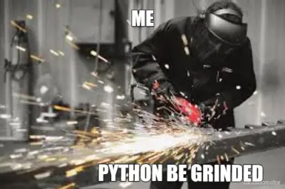 Grinding Python