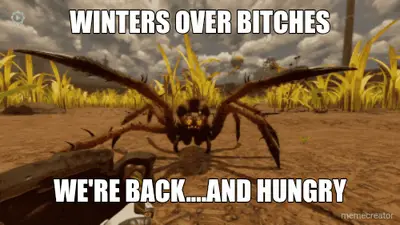 WINTERS OVER BITCHES - WE'RE BACK....AND HUNGRY meme