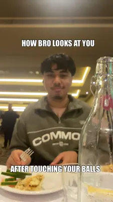 HOW BRO LOOKS AT YOU - AFTER TOUCHING YOUR BALLS meme
