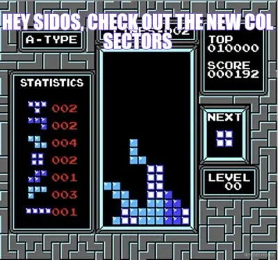 HEY SIDOS, CHECK OUT THE NEW COL SECTORS meme