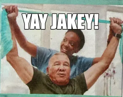 YAY JAKEY! meme
