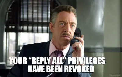 Reply All Revoked meme