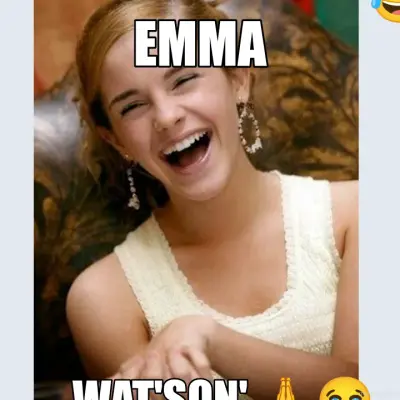Emma Wat'SON' meme