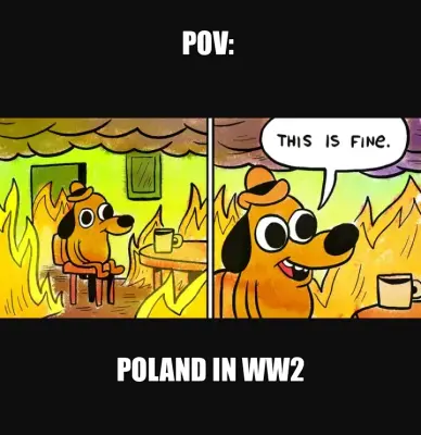 POV:  — POLAND IN WW2 meme